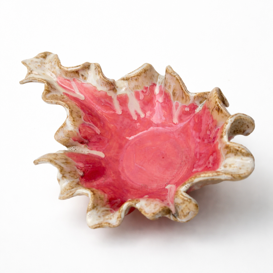 Modern Sculptural Centerpiece Bowl