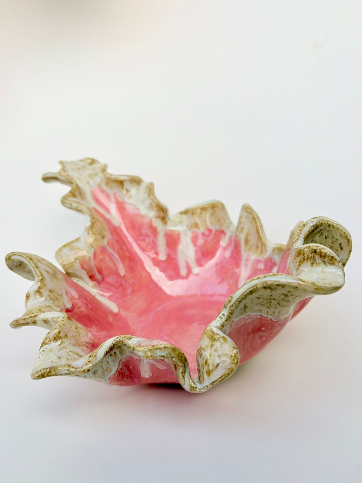 Modern Sculptural Centerpiece Bowl