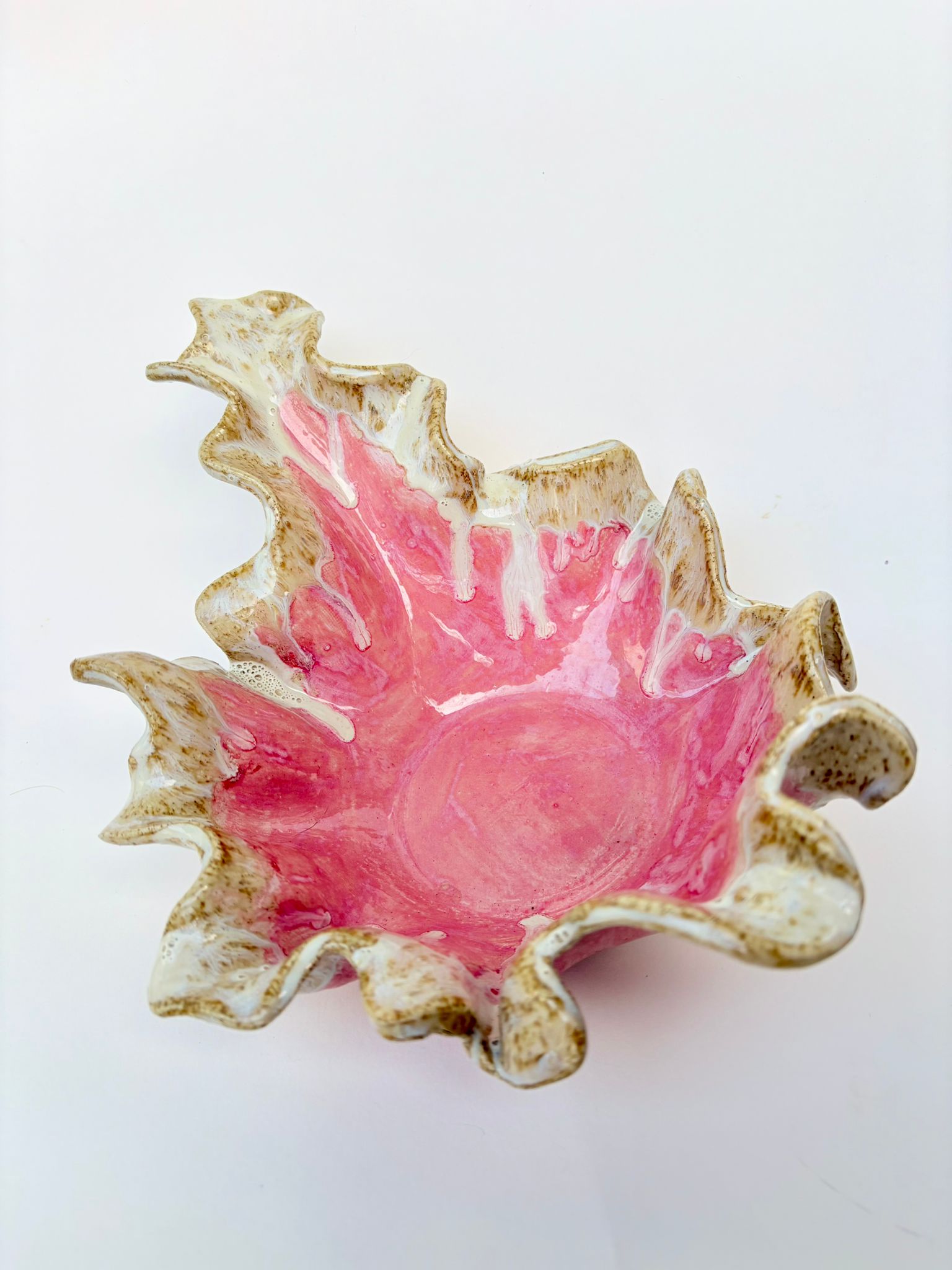 Modern Sculptural Centerpiece Bowl