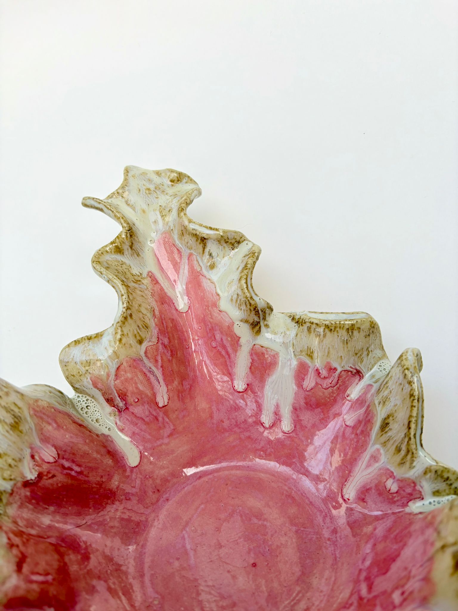 Modern Sculptural Centerpiece Bowl