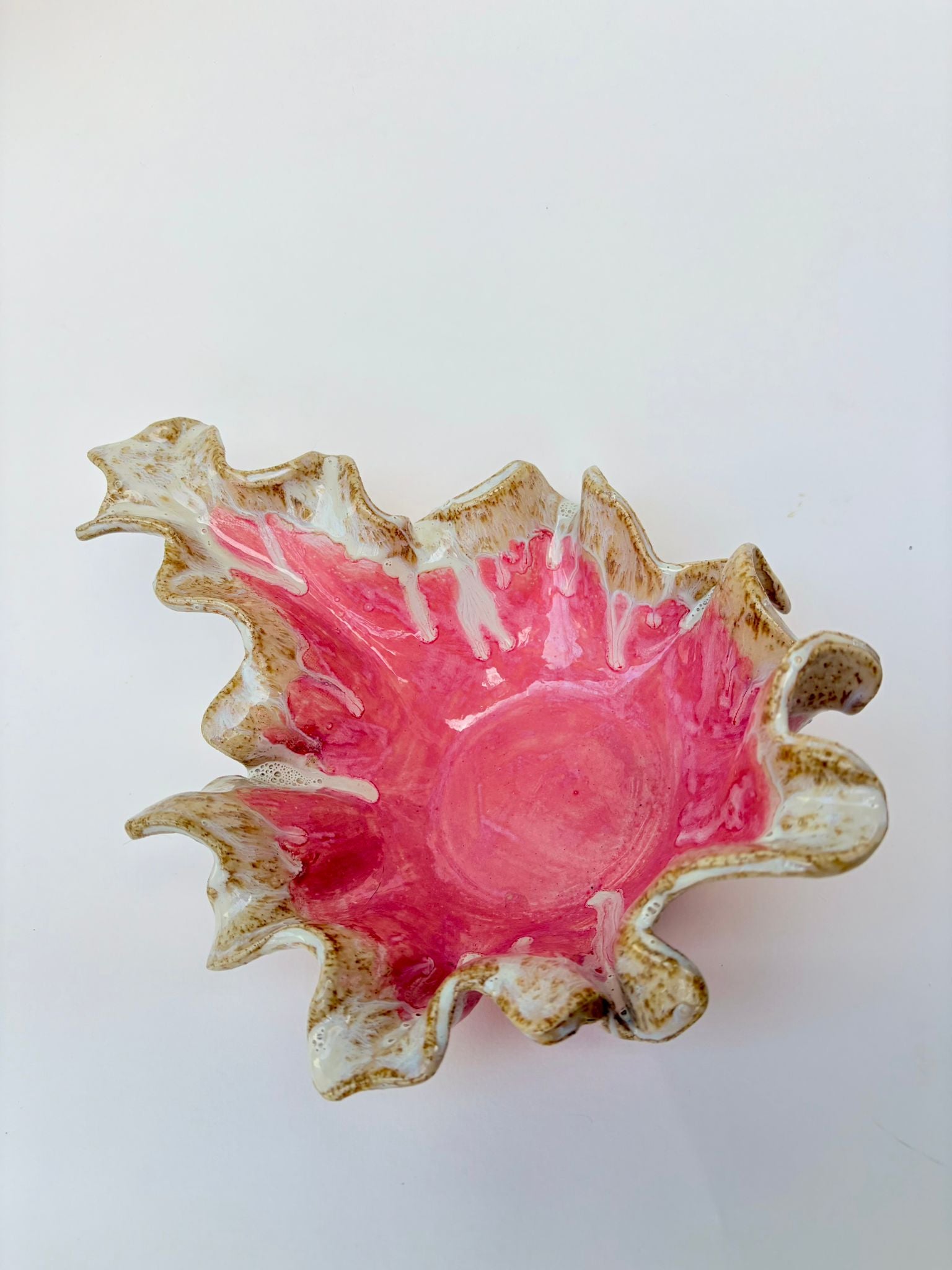 Modern Sculptural Centerpiece Bowl