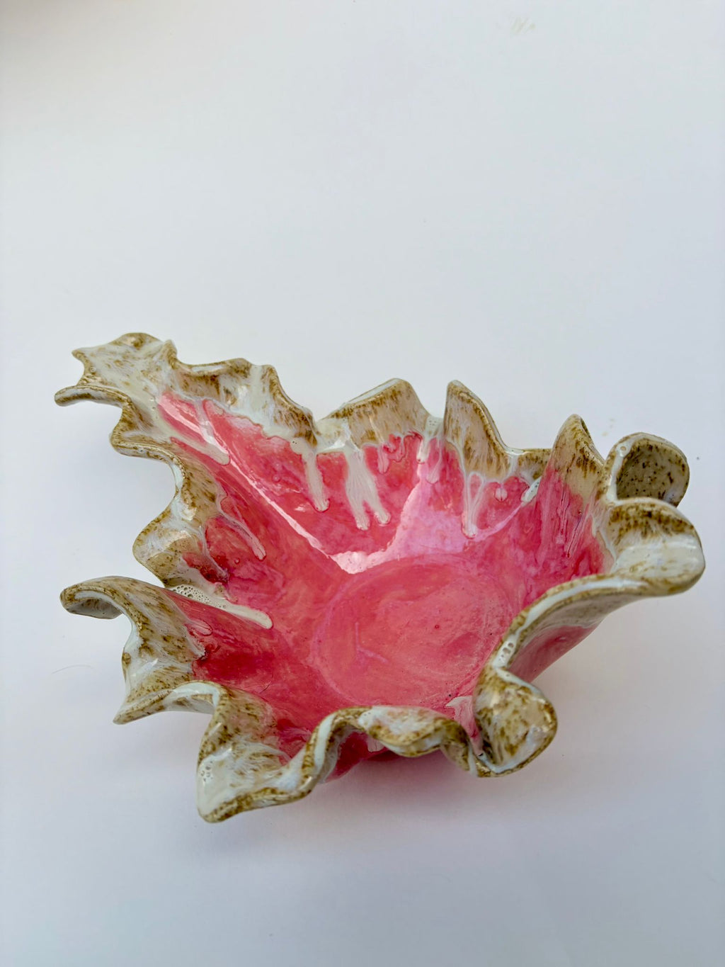 Modern Sculptural Centerpiece Bowl