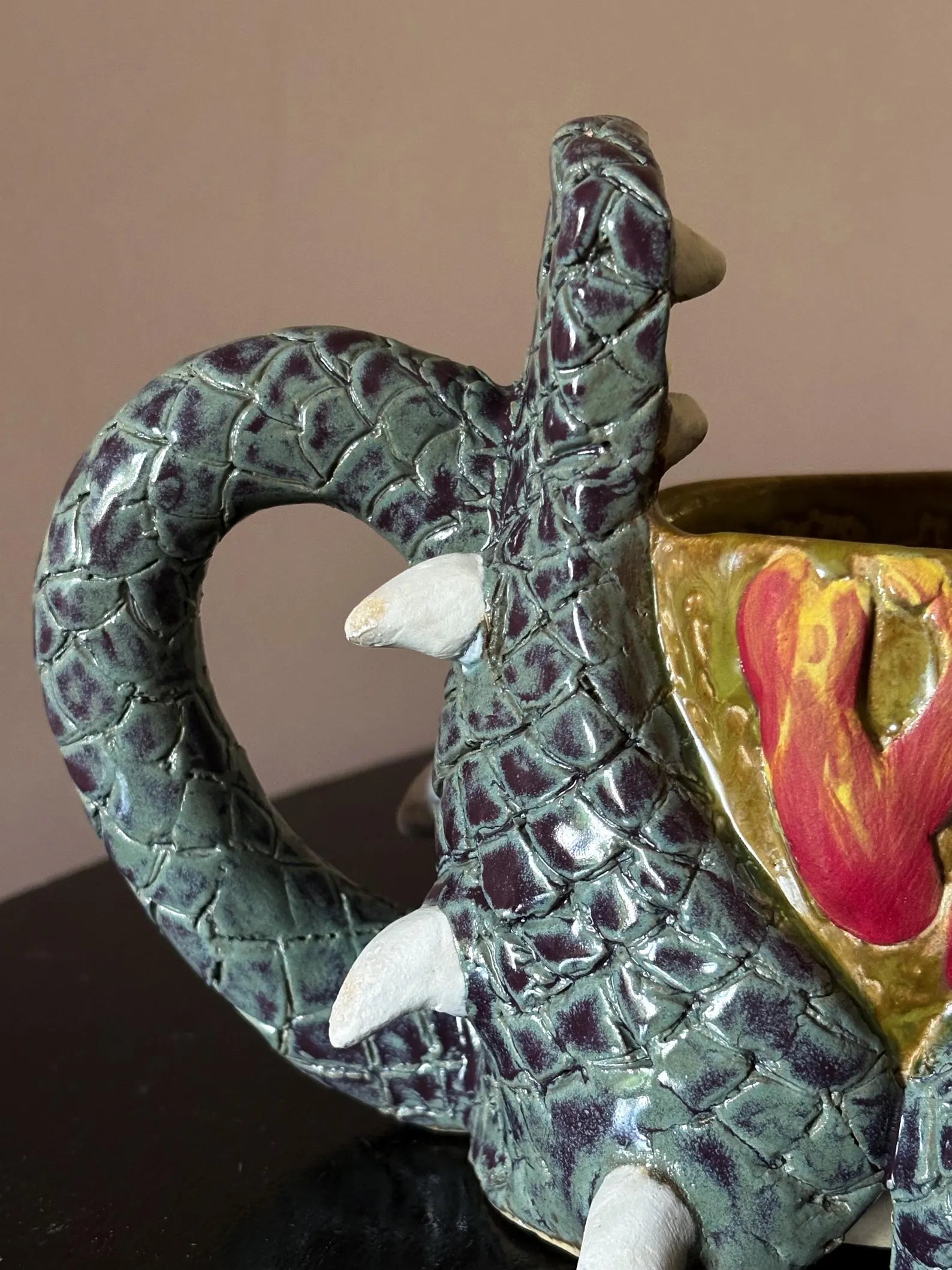 Ceramic Dragon Mug
