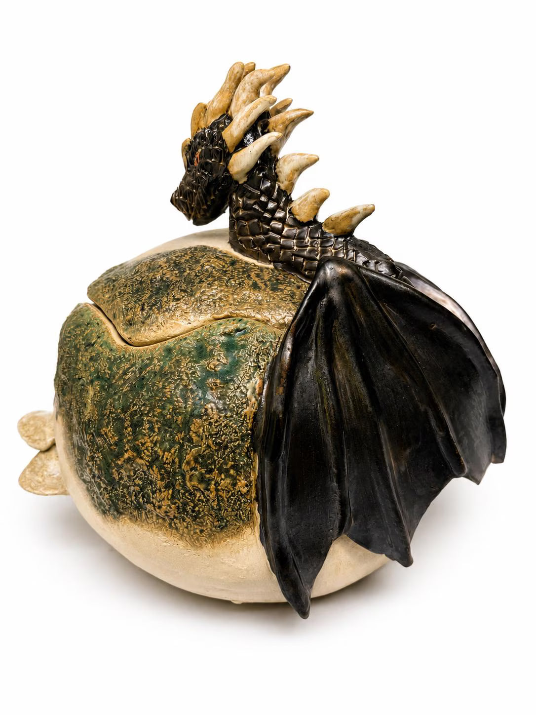 Ceramic Dragon Jar