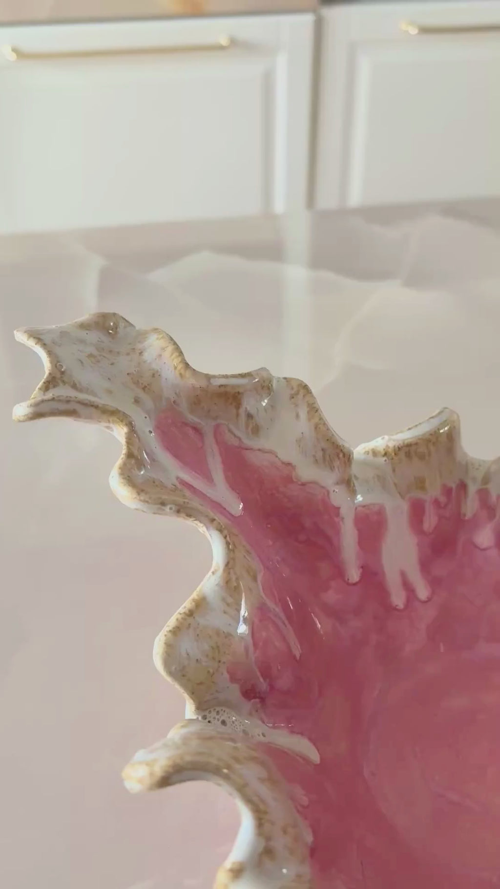 Modern Sculptural Centerpiece Bowl